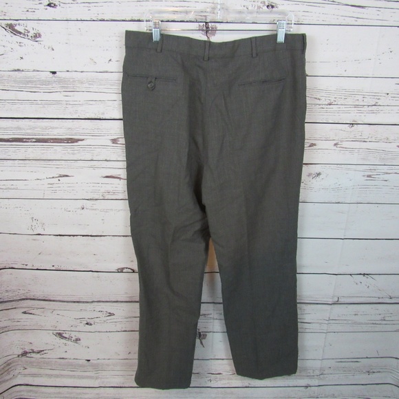 Lands' End men's gray trousers - Picture 3 of 4